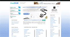 Desktop Screenshot of medclik.com
