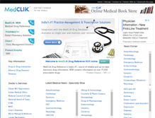 Tablet Screenshot of medclik.com